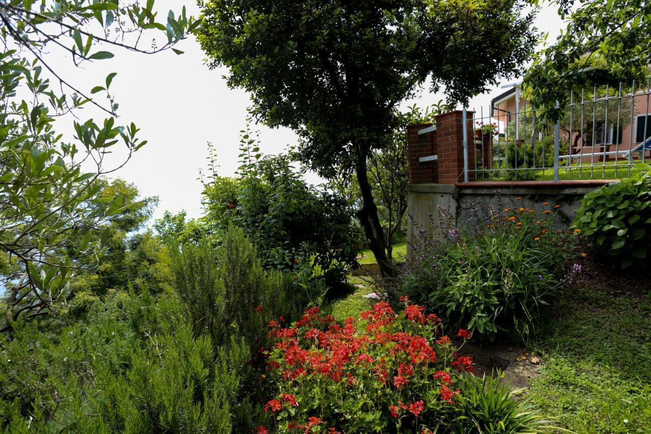 Villa Gio - Terrazza Nel Blu Bergeggi Bagian luar foto