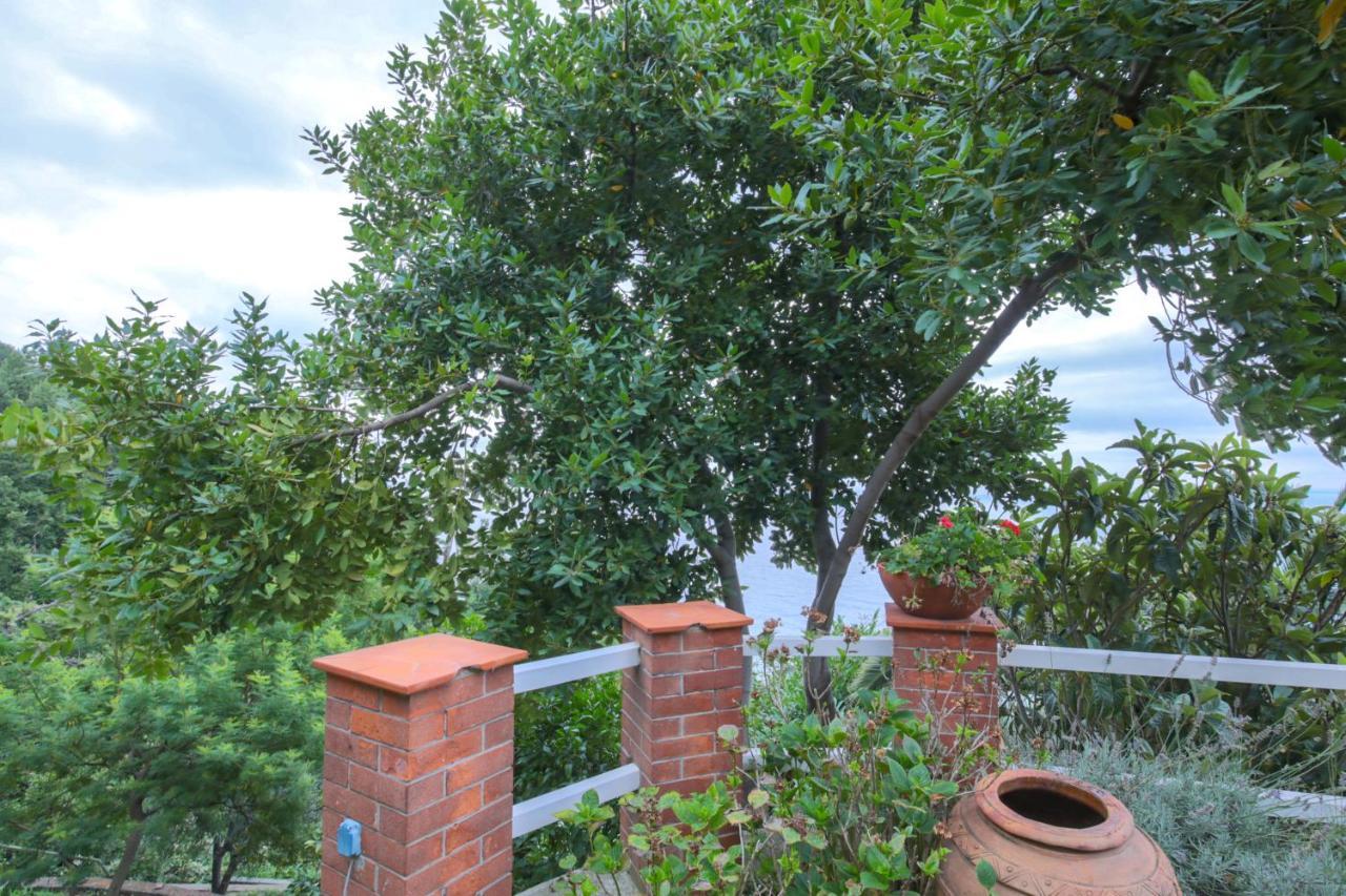 Villa Gio - Terrazza Nel Blu Bergeggi Bagian luar foto